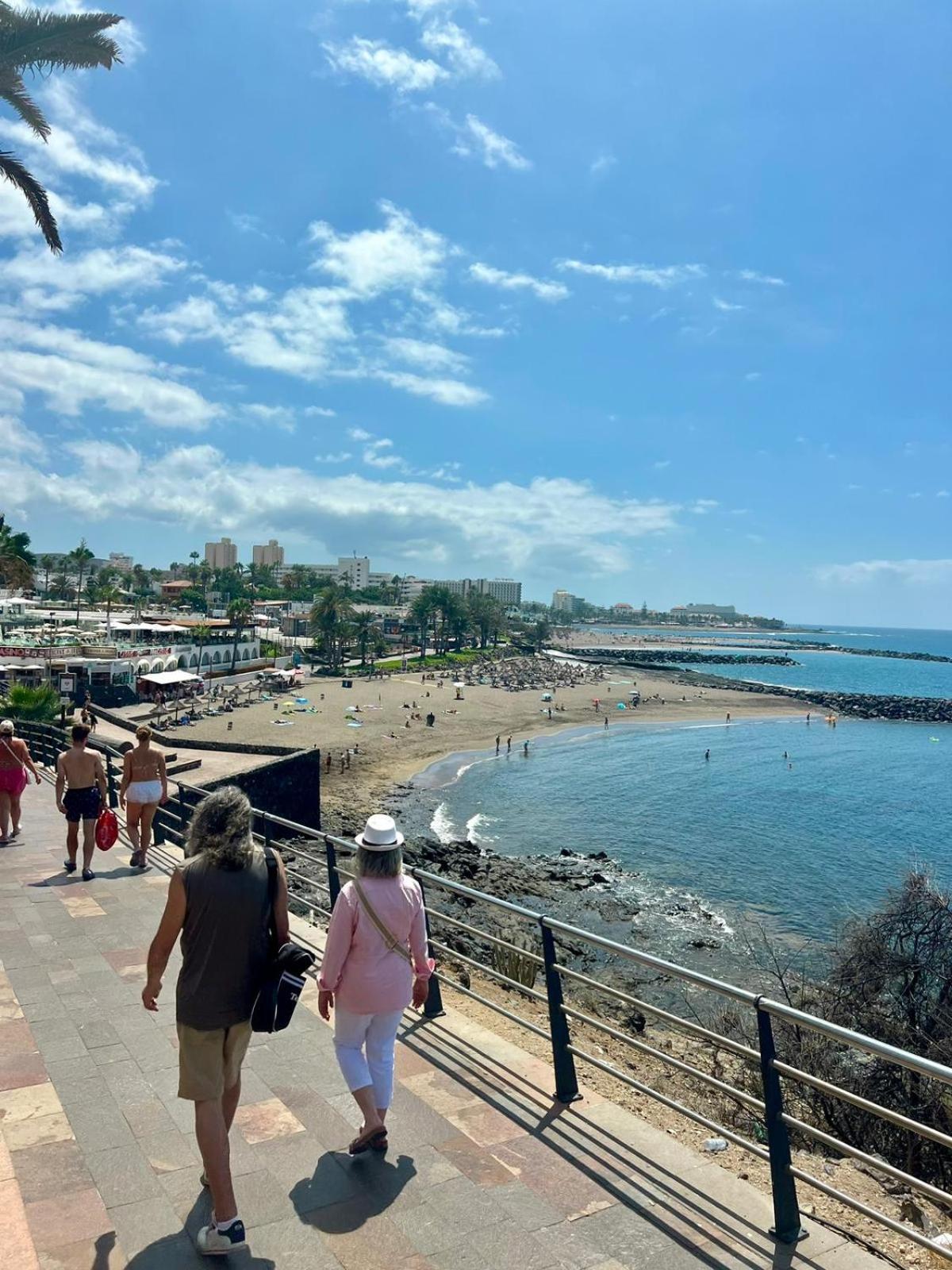 Apartamento en primera línea de playa, céntrico, tranquilo Playa de las Americas  Exterior foto